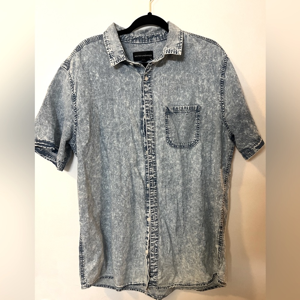 Button up shirt - denim